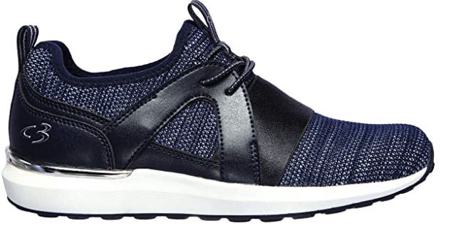 SKECHERS Footwear Concept 3 Women's Sneaker Navy Mesh