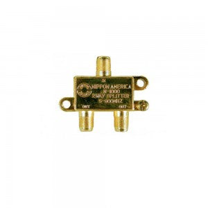 NIPPON AMERICA Splitter 2 Way T.v BL-N-1000G Catv