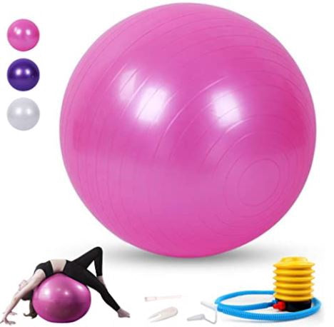 SODENO Gym Ball Yoga, Birthing, with Pump