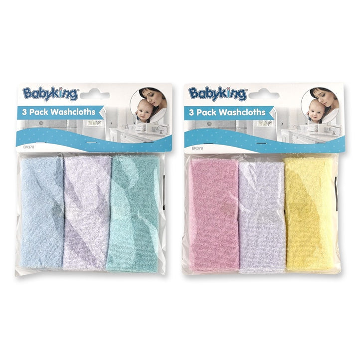 BABYKING Baby Washcloths BK378 3PCS Pack