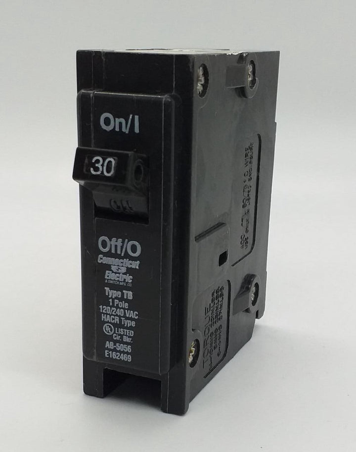 Breaker 30AMPS S/POLE Ticino