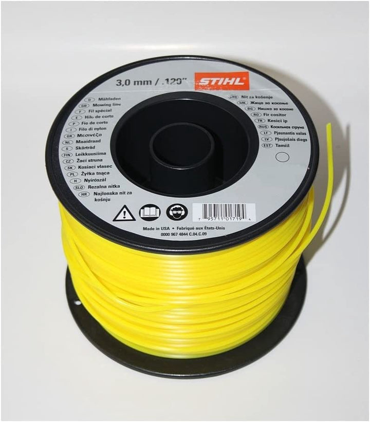 STIHL Cord 3.0MM Yellow 294YDS 271M Sold Per Roll