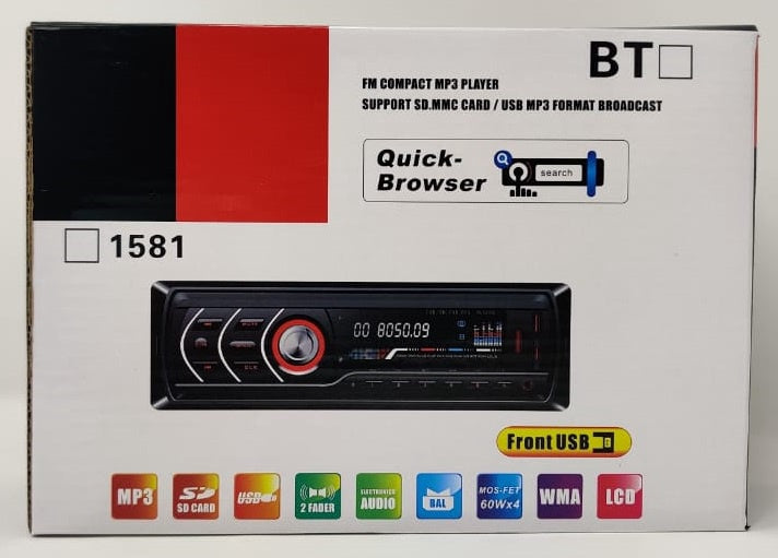 GENERIC Media Player Car 1783 1586 FM USB Sd Mmc