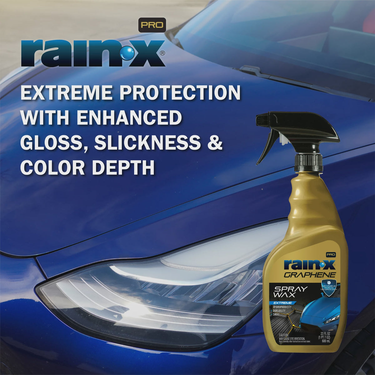 RAIN-X Graphene Pro Spray Wax 620183 0821 16FL OZ