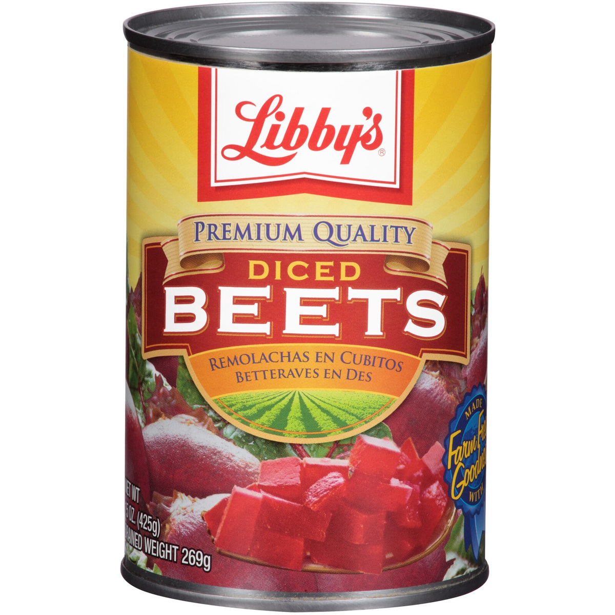 LIBBY'S Diced Beets 15OZ 425G