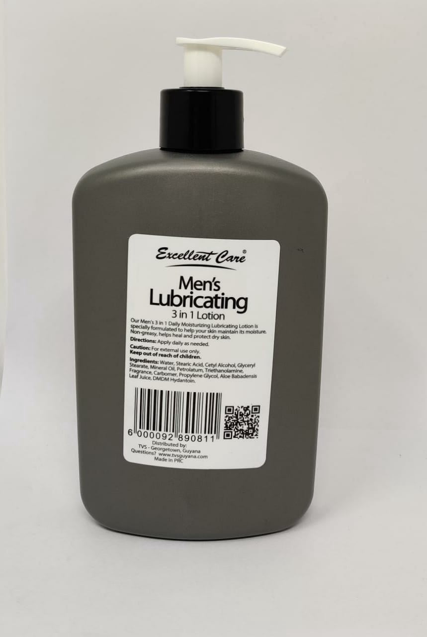 DOVE Excellent Care Men's Lubricating 3IN1 15FL 444ML Lotion Body, Face & POST-SHAVE Lotion Light Fragrance