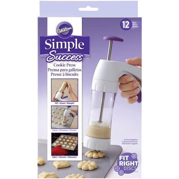 WILTON Cookies Press 2104-2627 Simple Succes