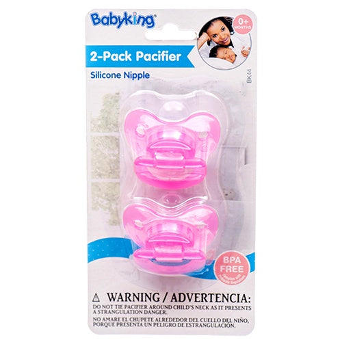 BABYKING Baby Pacifier BK44 0+MONTHS 2PCS Pack Bpa Free