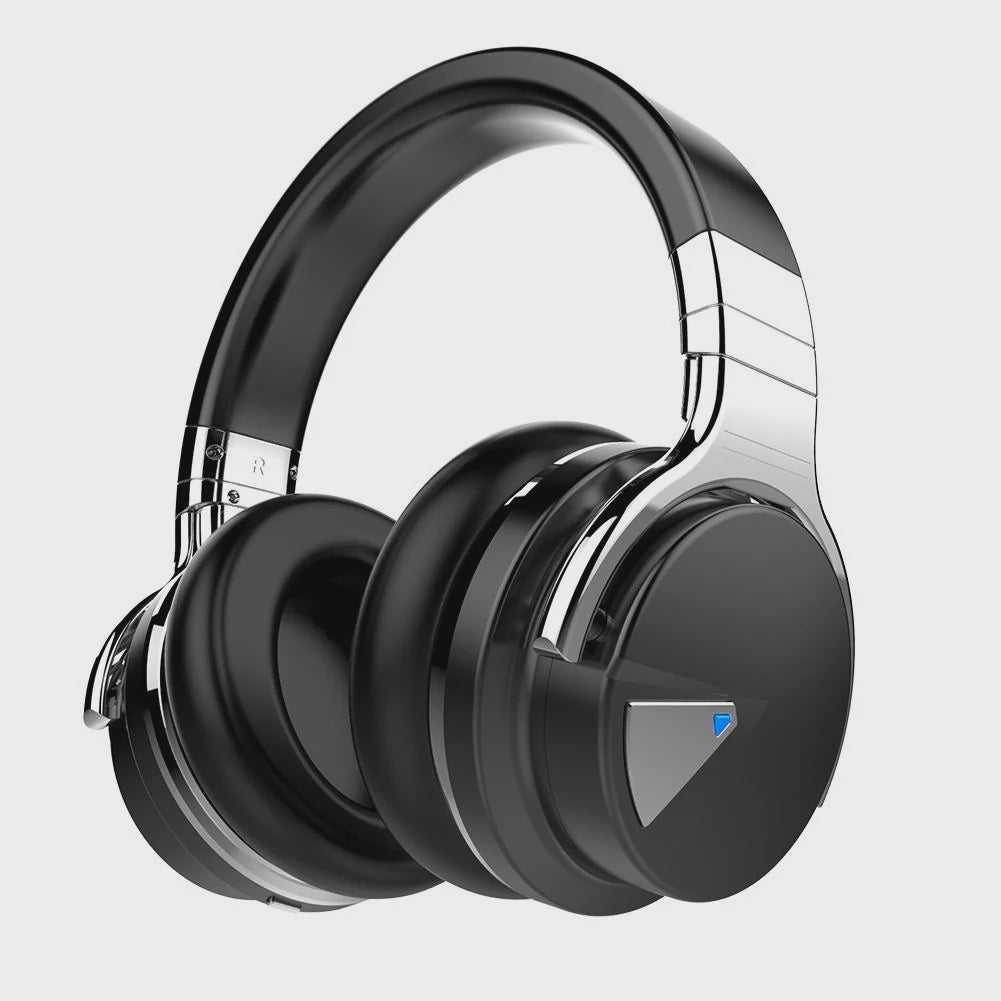 Headphone Cowin E7 Wireless Bluetooth Active Noise Cancelling Black