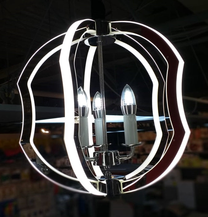 Chandelier LED 7007-5 with Remote Control