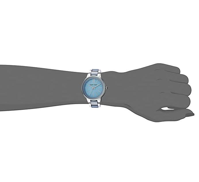 ANNE KLEIN Watch Women Resin Bracelet Dress AK/1413LBSV