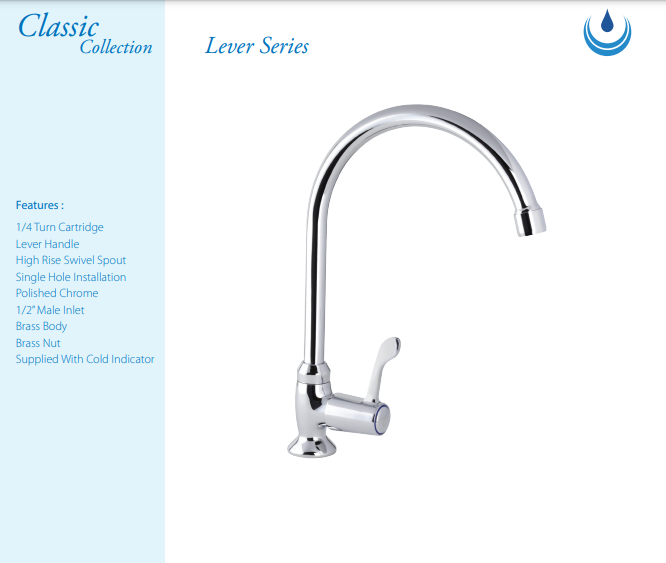 DURAFLOW Faucet Kitchen DURKITLEV1
