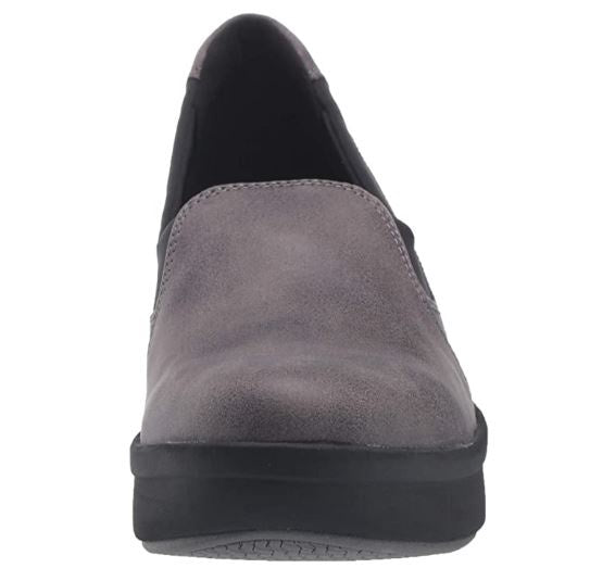 CLARKS Footwear Women's Step Rose Moon Platform Grey Textile