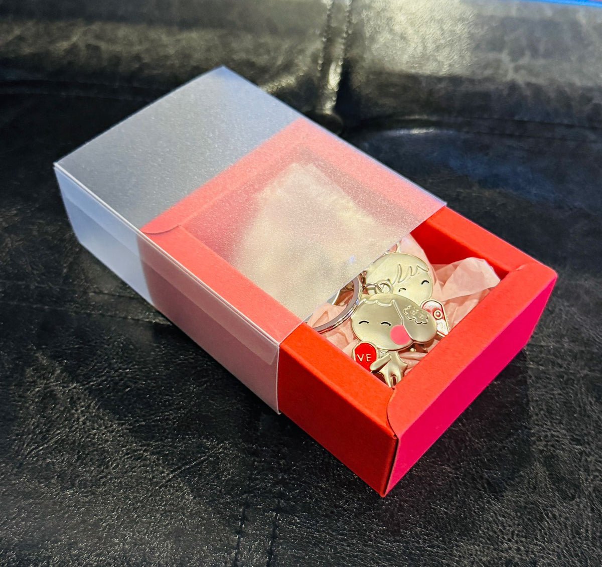 Valentine Key Rings Set IN Gift Box