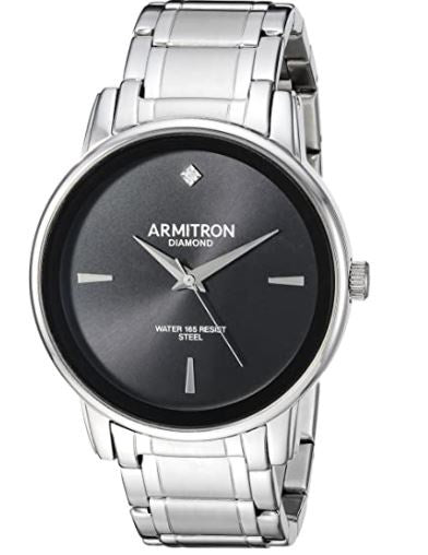ARMITRON Watch Men's DIAMOND-ACCENTED Bracelet 5263BK