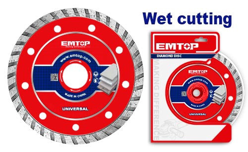 EMTOP Disc 4 1/2" Diamond EDDCH31152 115MM