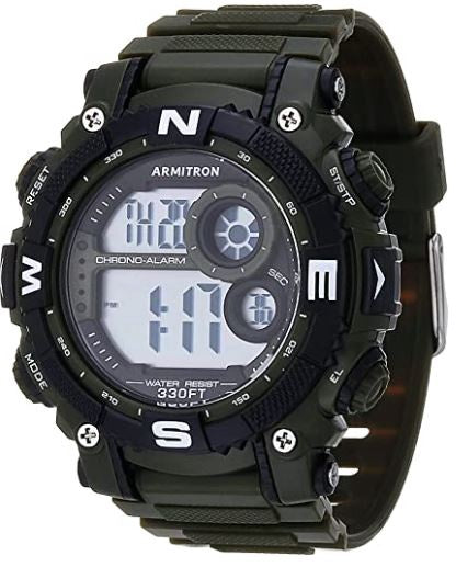 ARMITRON Watch Sport Men's Digital Chronograph Resin Strap 8284