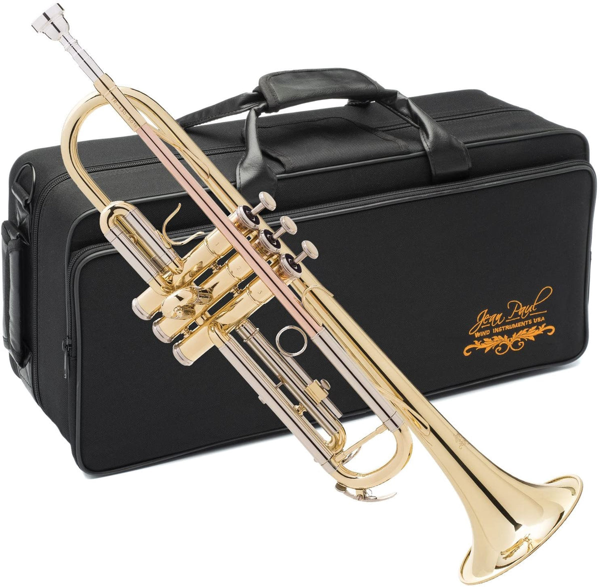 JEAN PAUL Trumpet TR-430 with Case (Rose Brass)