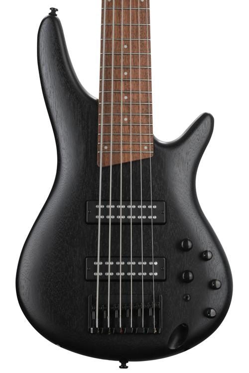 IBANEZ Guitar Bass SR306EBWK El 6 String Weathered Black