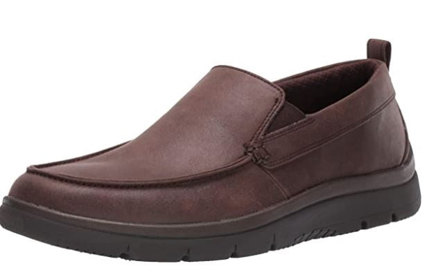 CLARKS Footwear Men's Tunsil Way Brown Loafer