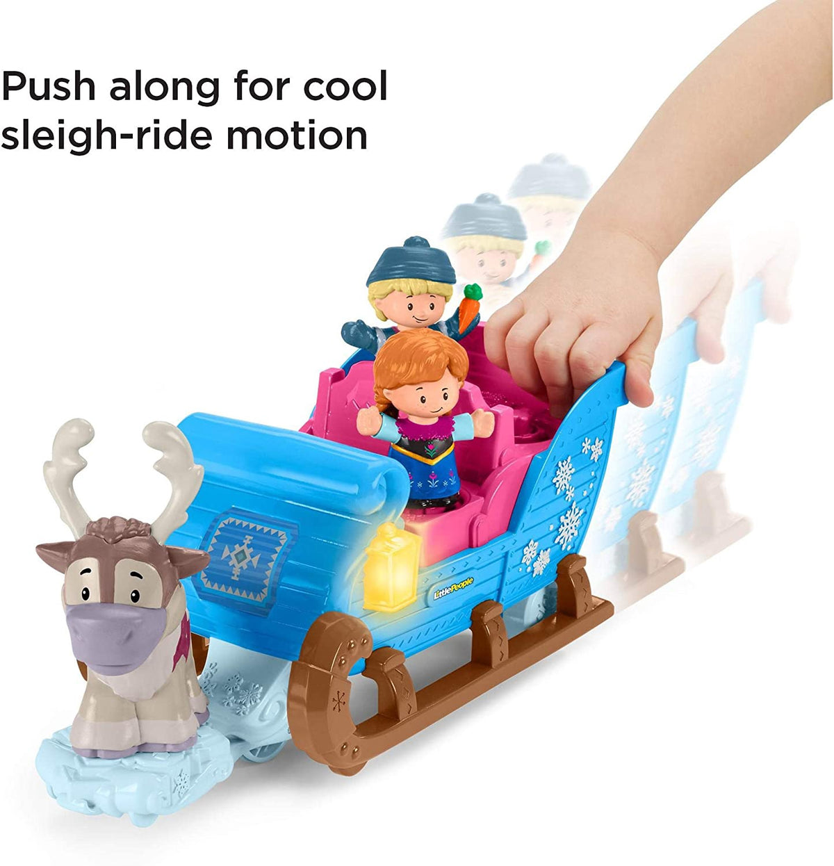 FISHER-PRICE Toy Disney Frozen Kristoff's Sleigh by Little People