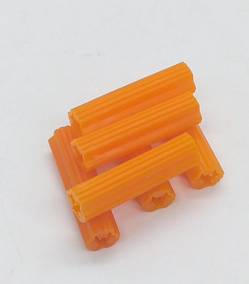Wall Plug Orange 1 1/2"X 3/8" Sold Each