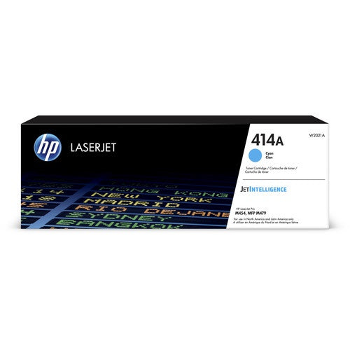 HP Computer Printer Toner 414A Cyan W2020A
