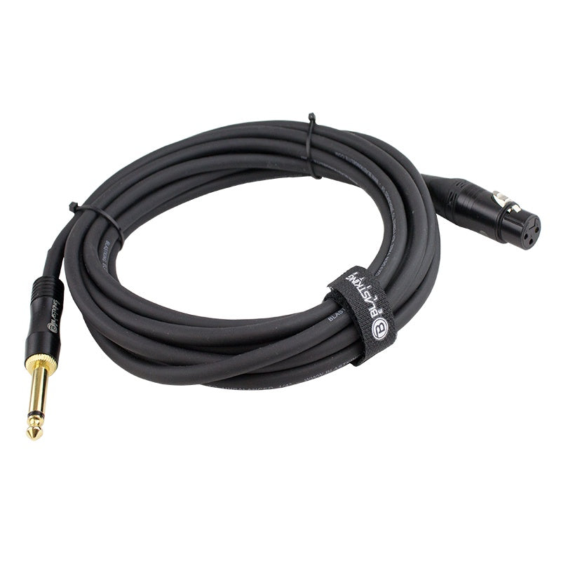 BLASTKING Lead Xlr Female to 1 1/4 Male Mono 10' IBKE-CXLRFQU-10