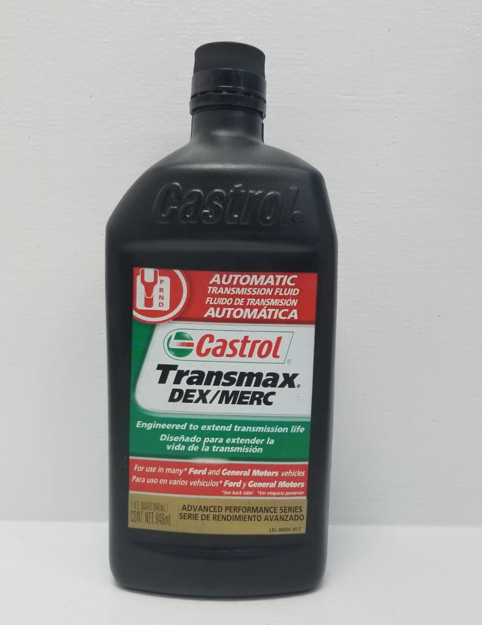 CASTROL Oil Transmax DEX/MERC 1 Qt