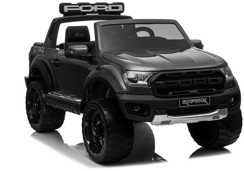Toy Car Ride on 8130033-2AR Ford Raptor DK-F150R Black Painted