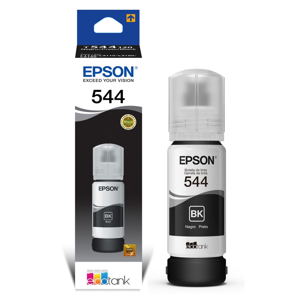 EPSON Computer Printer Ink 544 Black T544120-AL Ecotank
