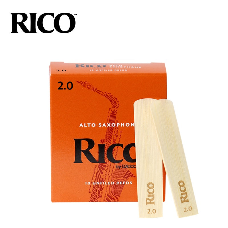D'ADDARIO RICO Reeds RJA1020 #2 10PCS Box Alto Sax
