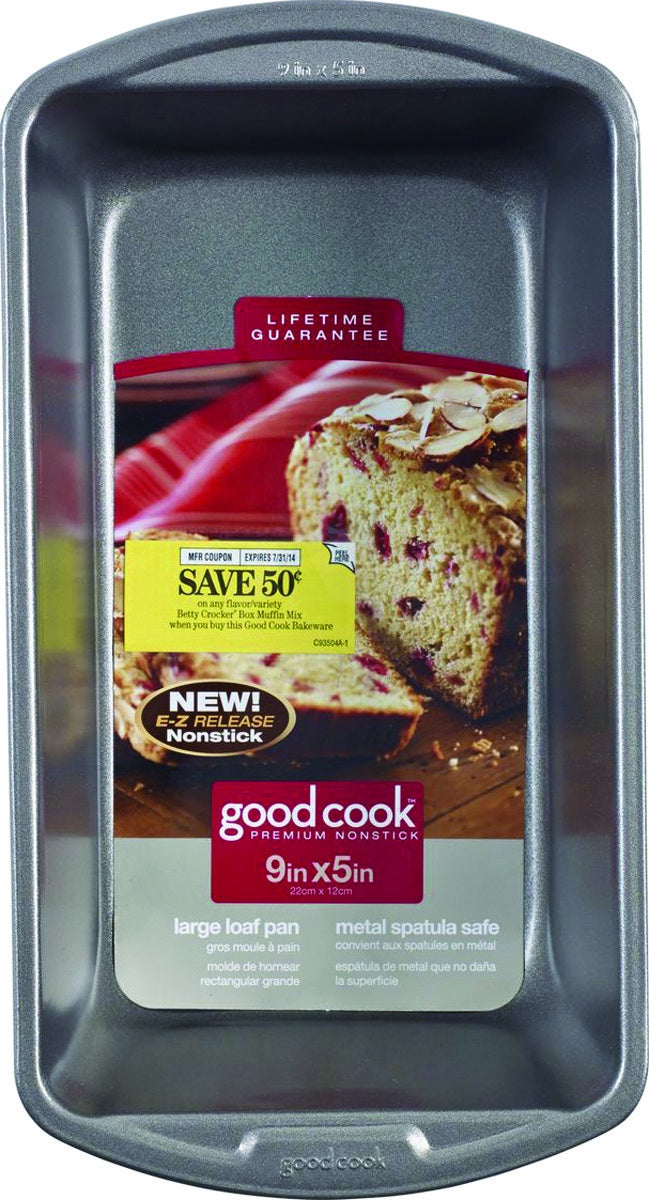 GOODCOOK Cake Pan Large Loaf 04026 9" X 5" 22CM X 12CM