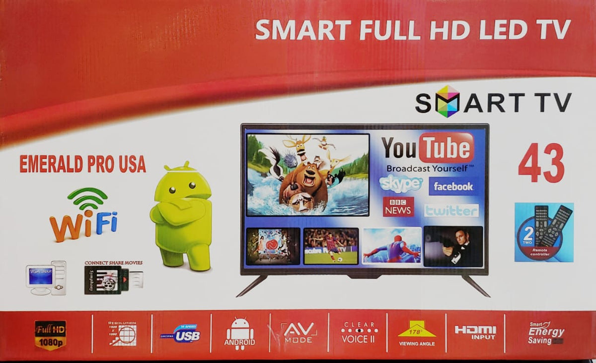 EMERALD Television 43" EPU-43F1 LED