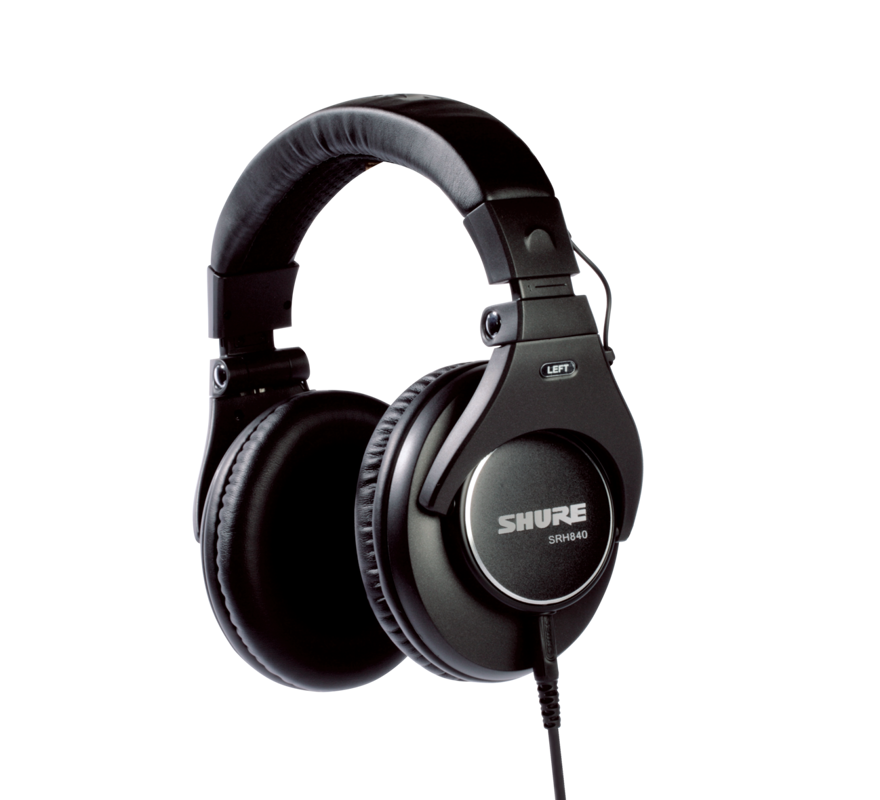 SHURE Headphone SRH840-BK
