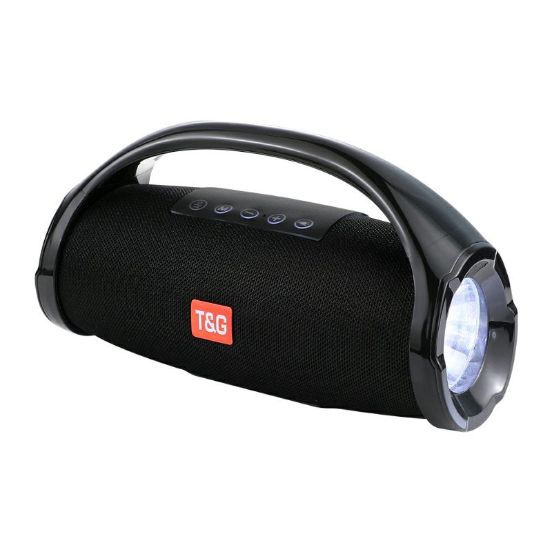 GENERIC Music Box Bluetooth TG-136 with Tourchlight Portable / Black