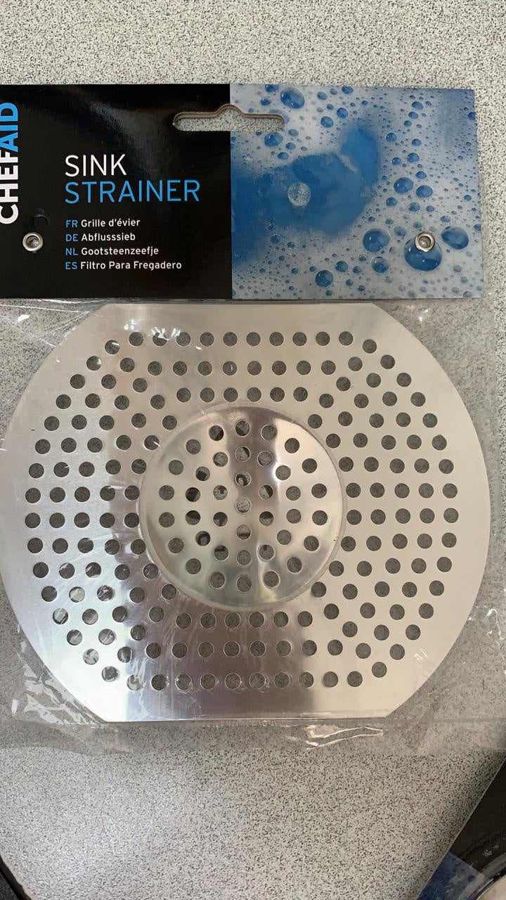 CHEFAID Sink Strainer Large S/STEEL 10E02382