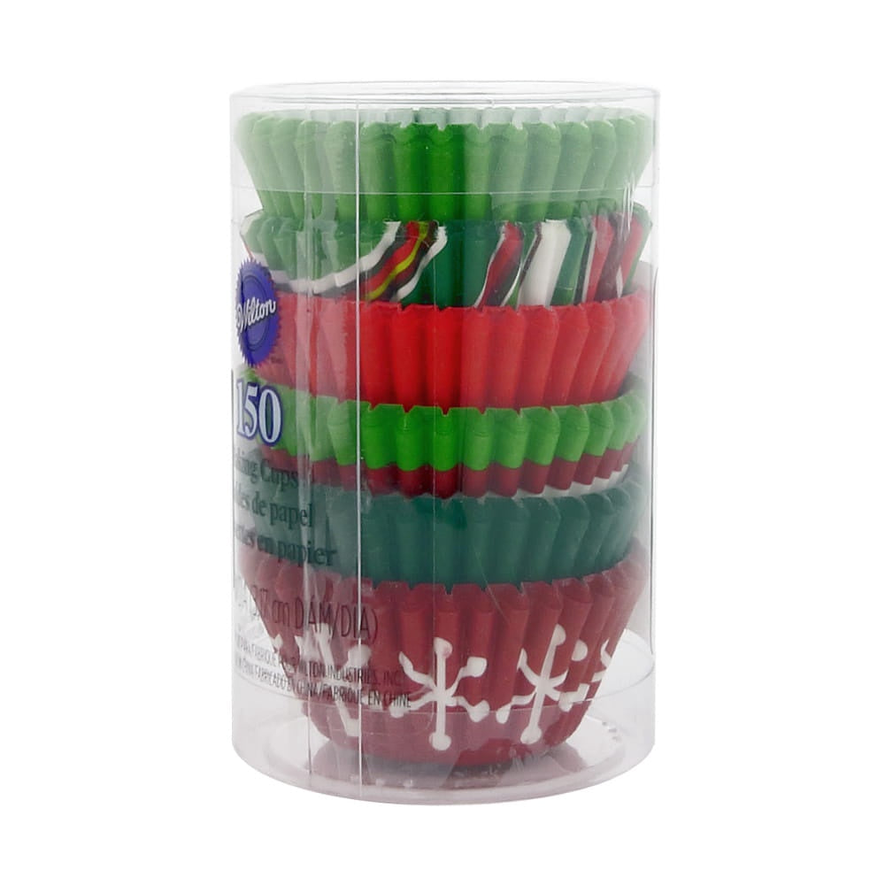 WILTON Baking Baking Cups 150PCS Mini Multicolor 415-2086