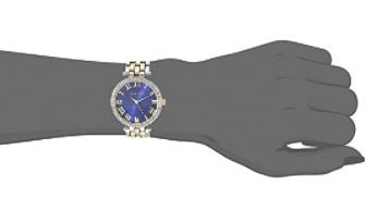 ANNE KLEIN Watch Women's Premium Crystal Accented Bracelet Navy 3131NVTT
