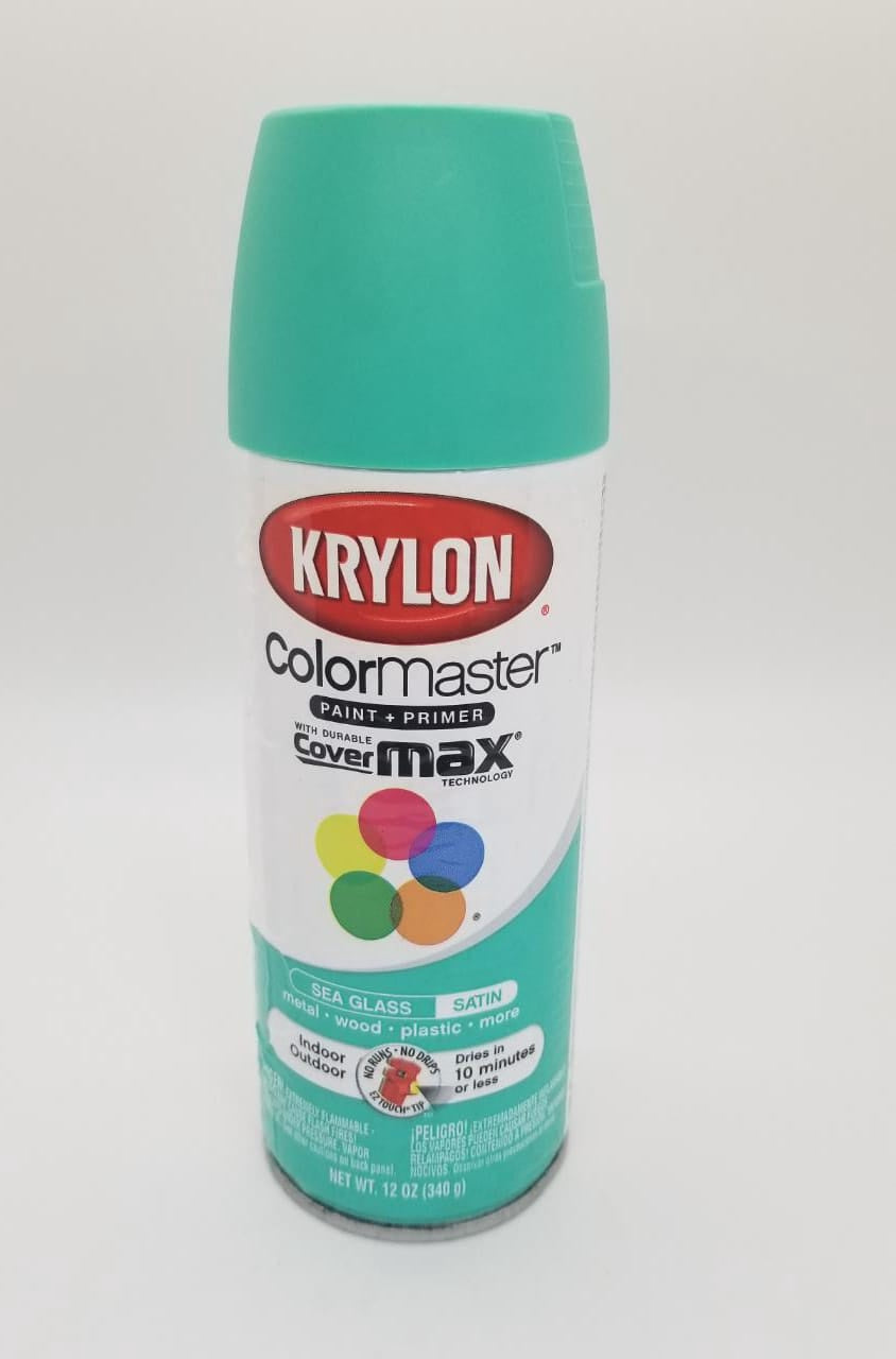 KRYLON Colormaster Satin Sea Glass 53572 12OZ