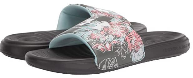 UNDER ARMOUR Footwear Men's Ansa Graphic Slide Sandal Black