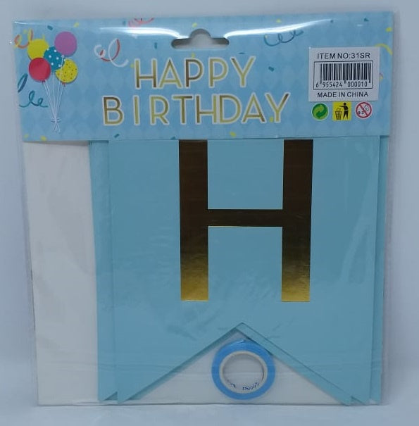 Party Banner Happy Birthday 31SR