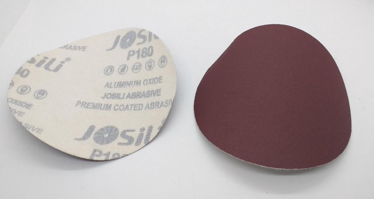Sand Disc Velcro 6" P180 White Back