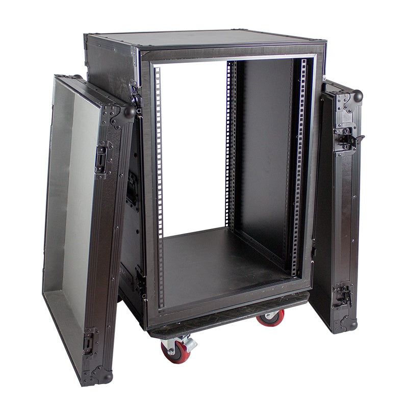 BLASTKING Console Rack Case IBKE-ARW16U 16 Space Shockmount