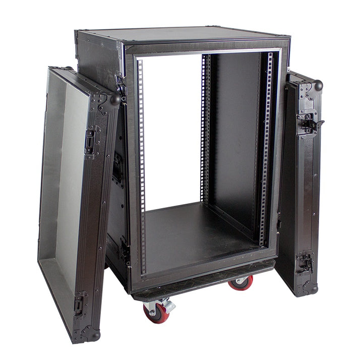 BLASTKING Console Rack Case IBKE-ARW16U 16 Space Shockmount