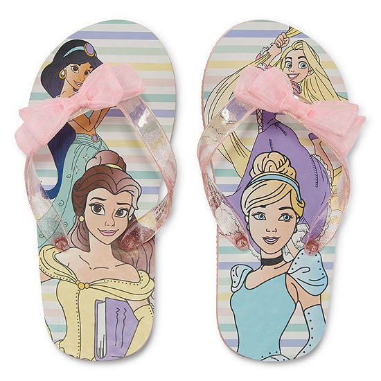 DISNEY Clothing Princess FLIP-FLOPS Size: 7/8