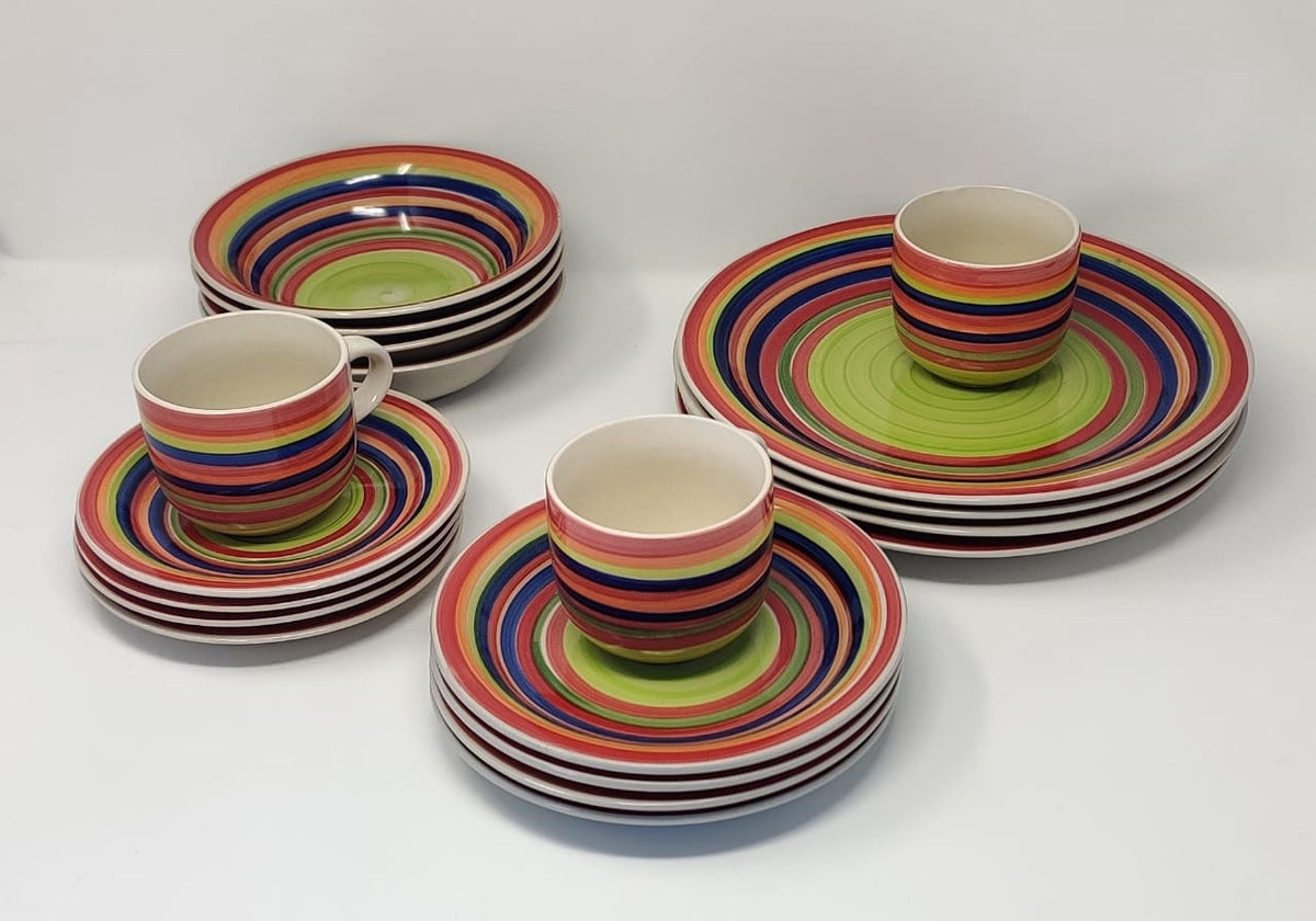 STONEWARE Dinner Set 20PCS Elegant Home
