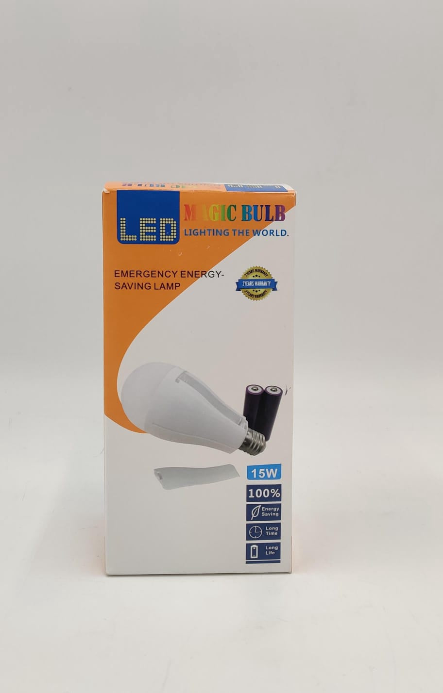 Bulb Rechargeable LED E27 15W AC 85 - 265V