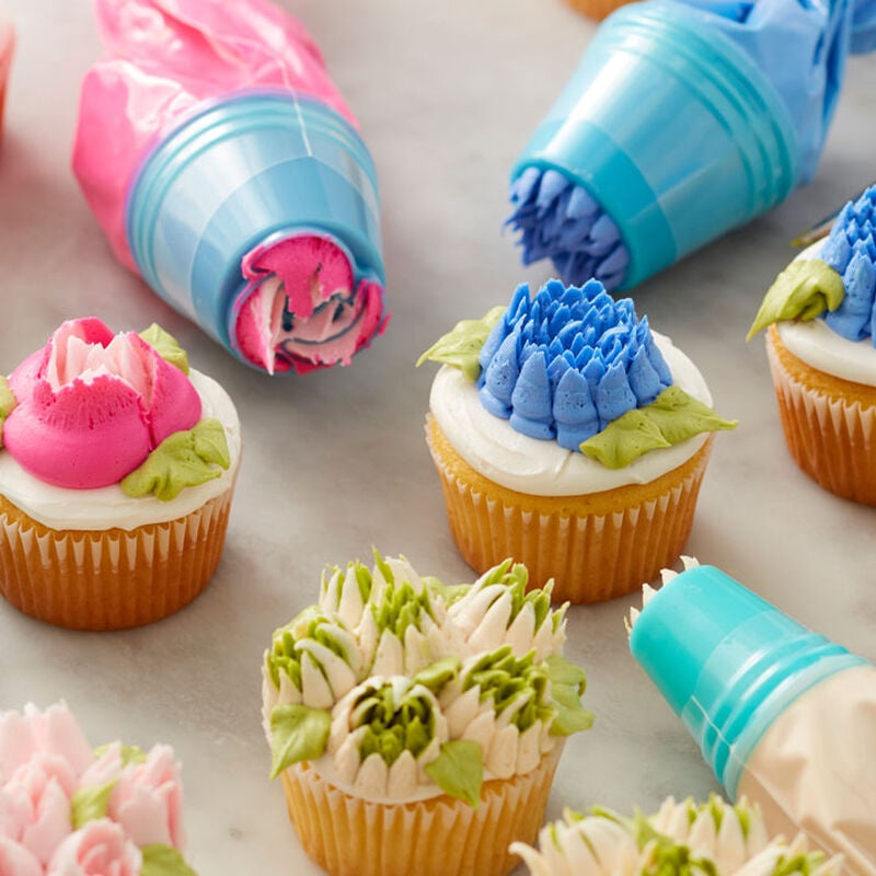 WILTON Baking Tip Jumbo 4PCS Tip Set 418-1707
