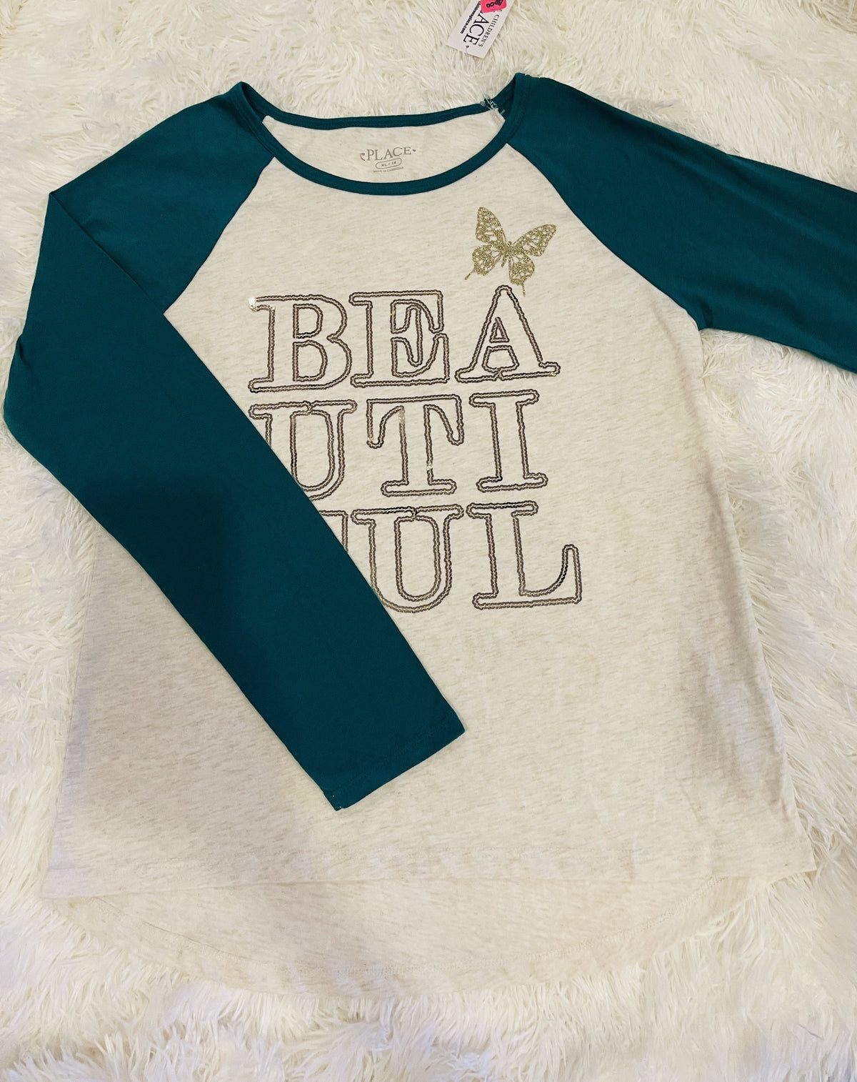 CHILDREN PLACE Kids Top Long Sleeve Size 14